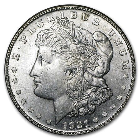 Lot 227: 1921- Morgan Dollar BU