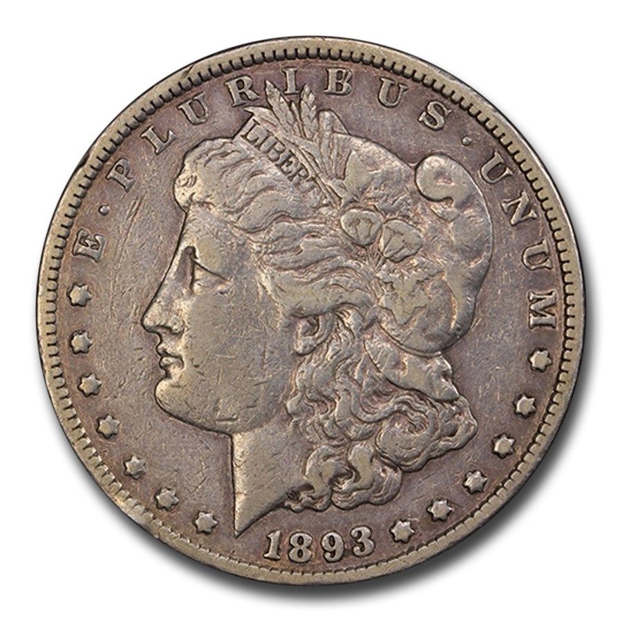 Lot 236: Morgan Silver Dollar Fine Condition 1893-CC