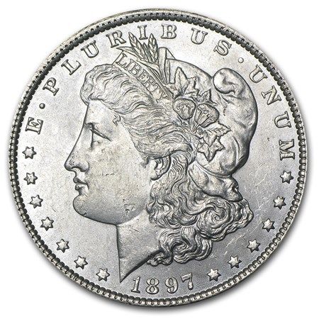 Lot 239: 1897- Morgan Dollar BU