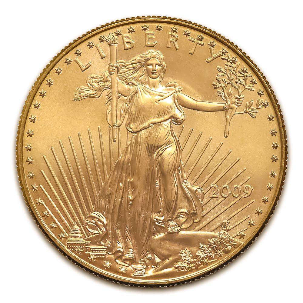 Lot 57: 2009 American Gold Eagle 1/10 oz Uncirculated