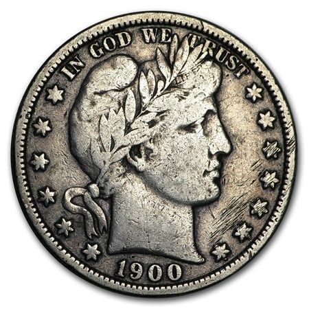 Lot 116: Barber Half Dollar Extra Fine 1900-S