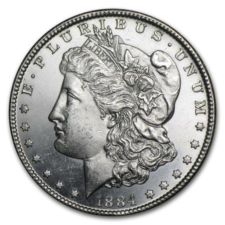 Lot 244: 1884-CC Morgan Dollar BU