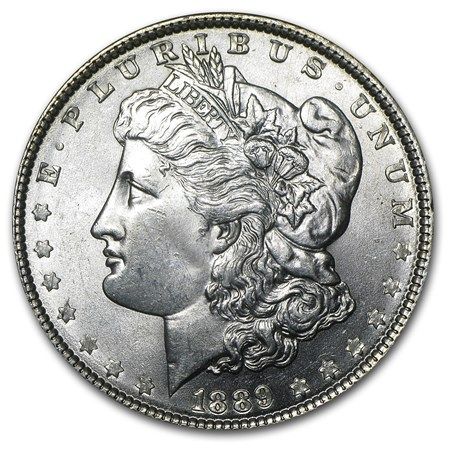 Lot 63: 1889- Morgan Dollar BU