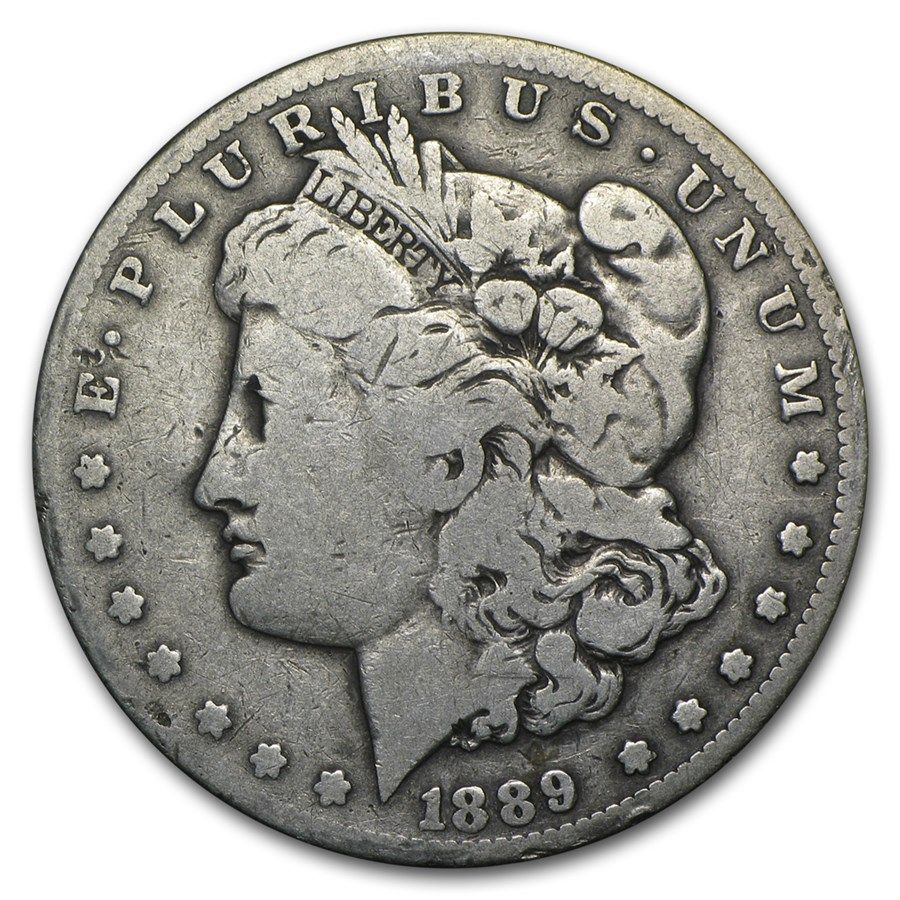 Lot 108: Morgan Silver Dollar Good 1889-CC