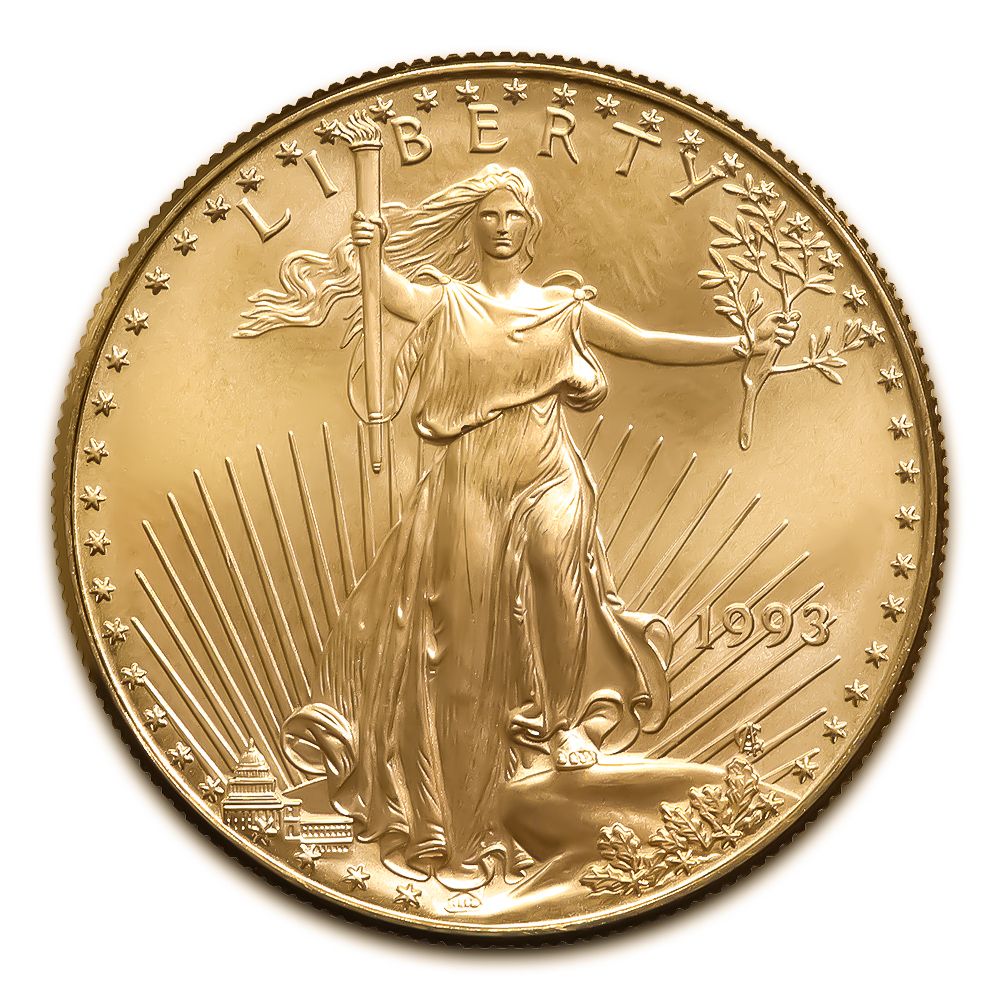 Lot 116: 1993 American Gold Eagle 1/10 oz Uncirculated