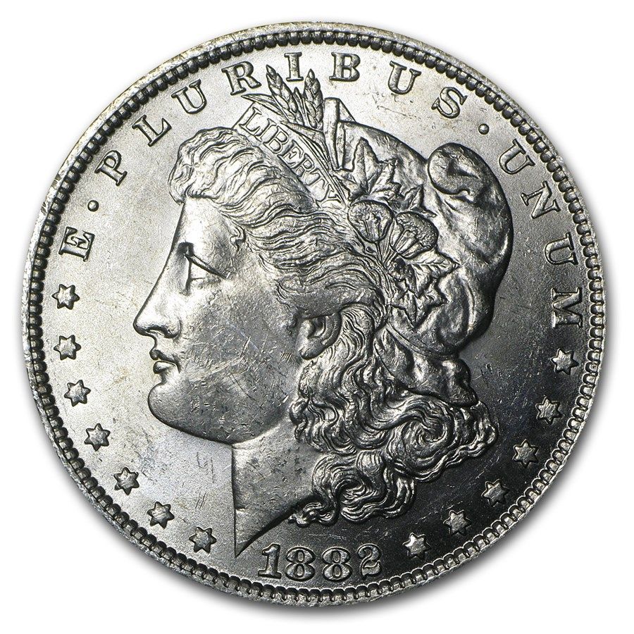 Lot 99: 1882-O Morgan Dollar BU