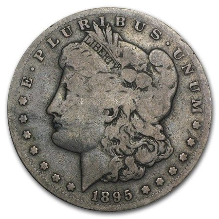 Lot 117: Morgan Silver Dollar G-VG 1895-S