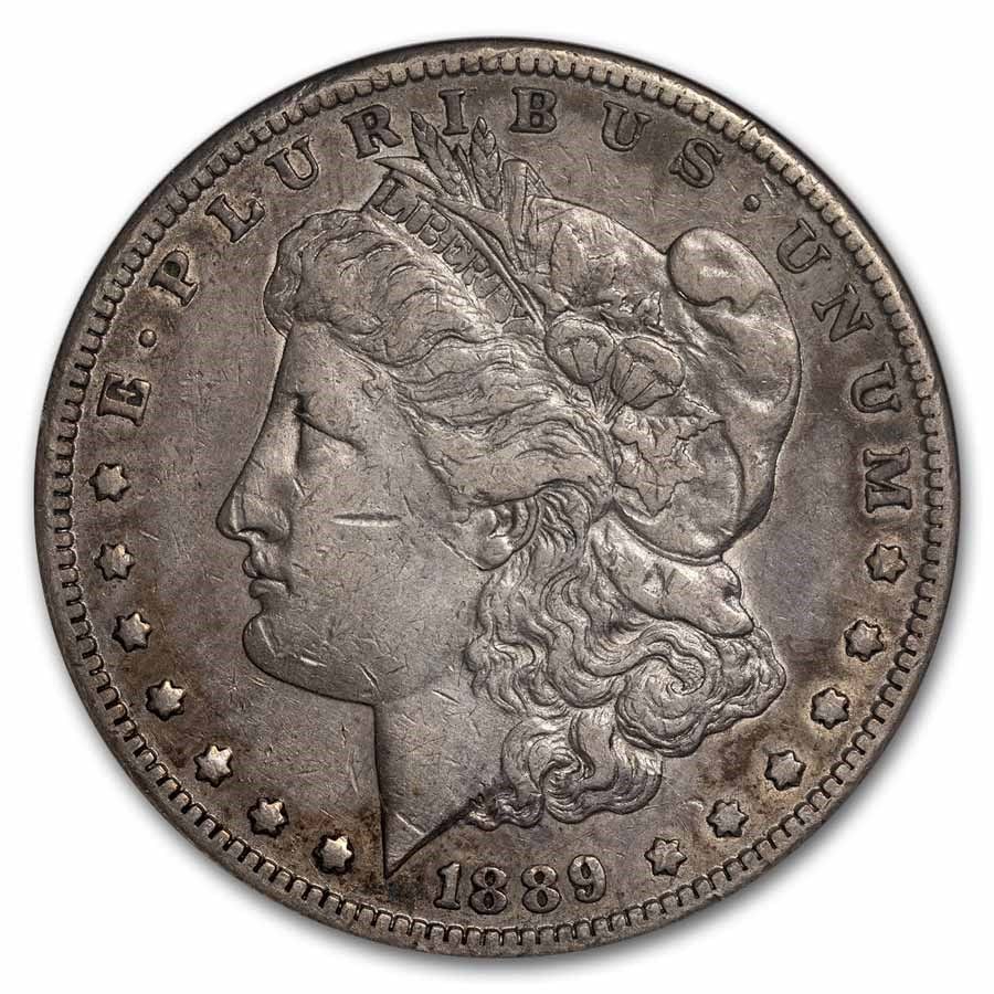 Lot 145: Morgan Silver Dollar Good 1889-CC
