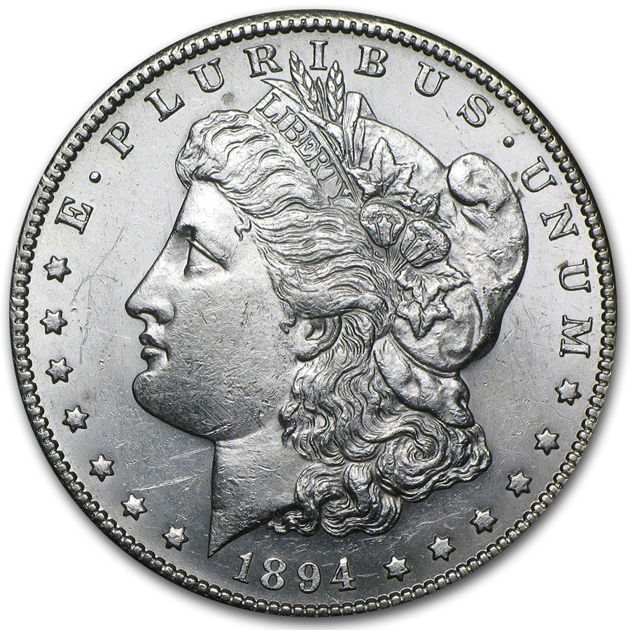 Lot 92: 1894-S Morgan Dollar BU
