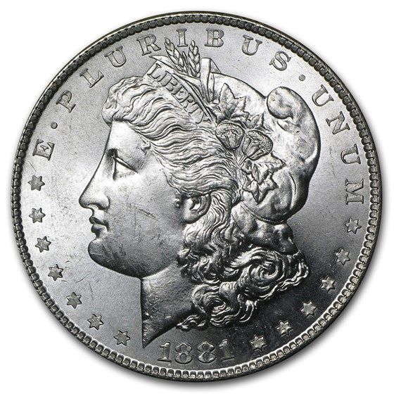 Lot 108: 1881-S Morgan Dollar BU