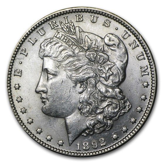 Lot 118: 1892- Morgan Dollar BU
