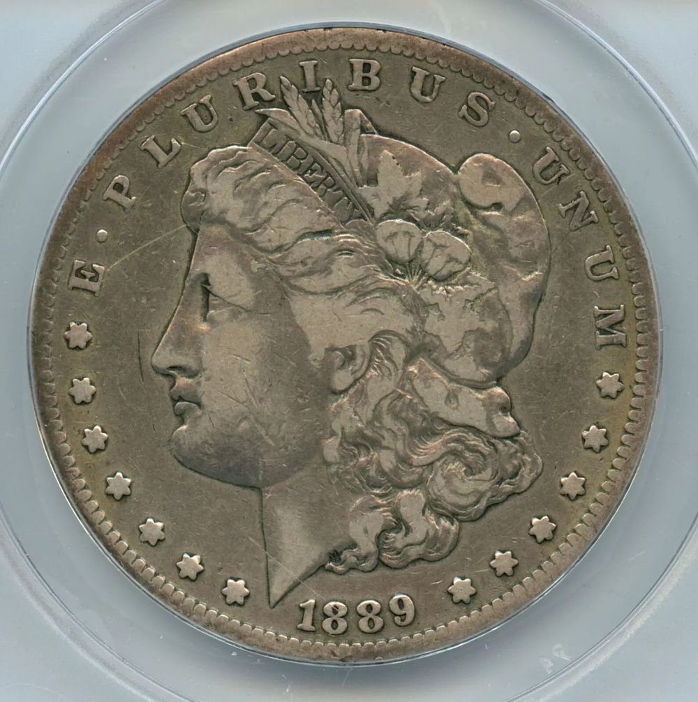 Lot 51: 1889-CC Morgan Dollar