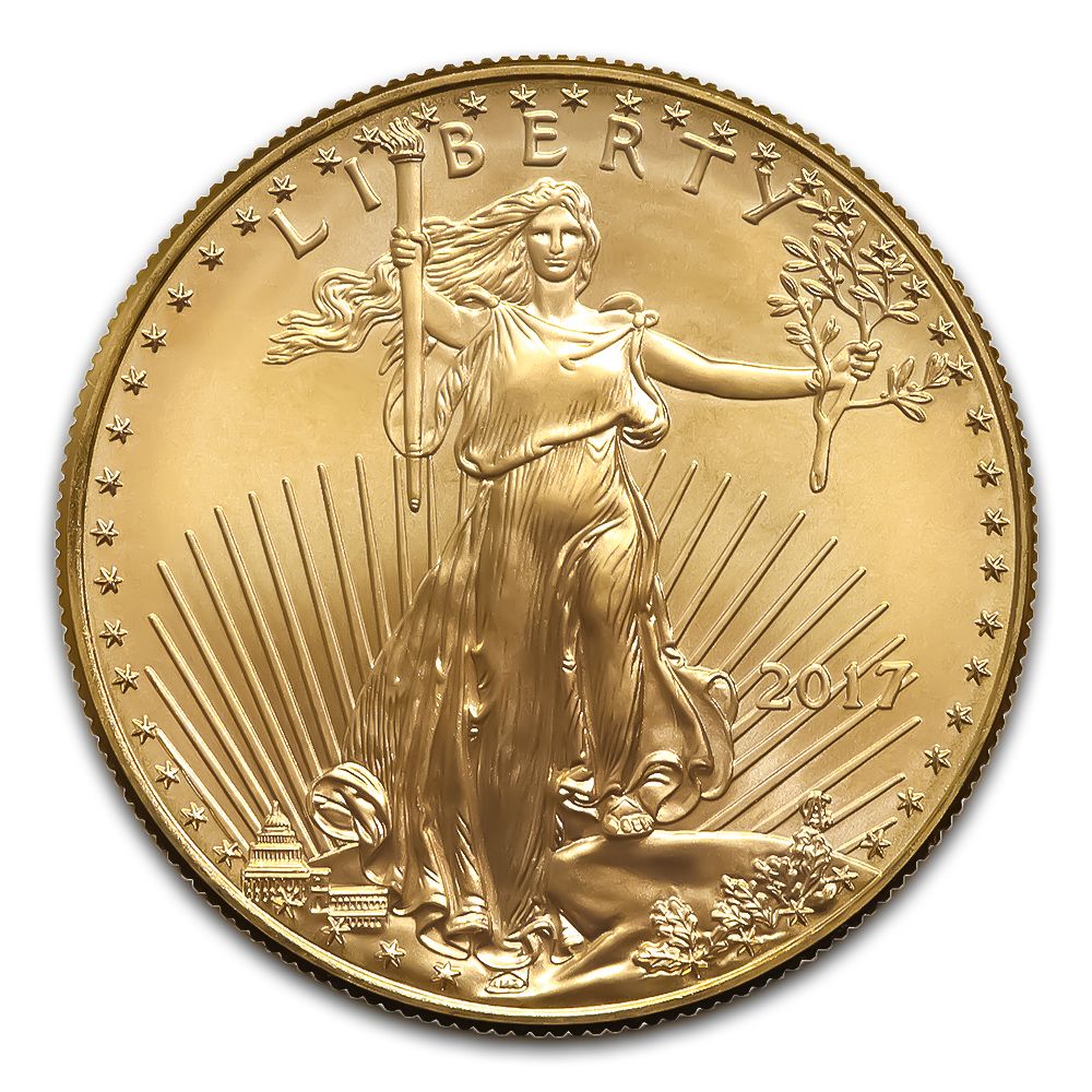 Lot 56: 2017 American Gold Eagle 1/10 oz Uncirculated