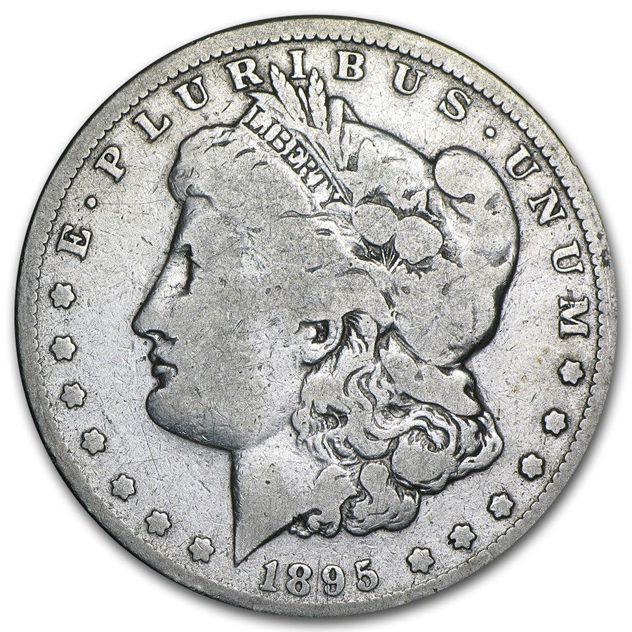 Lot 54: Morgan Silver Dollar G-VG 1895-O