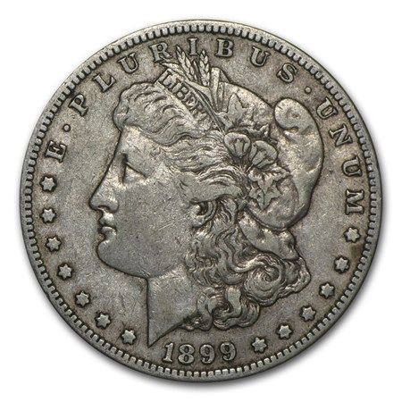 Lot 91: 1899-S Morgan Dollar Cracked From Roll