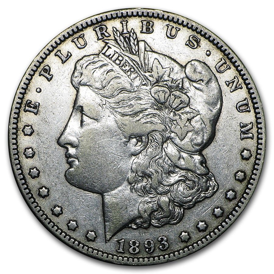 Lot 93: Morgan Silver Dollar G-VG 1893-O