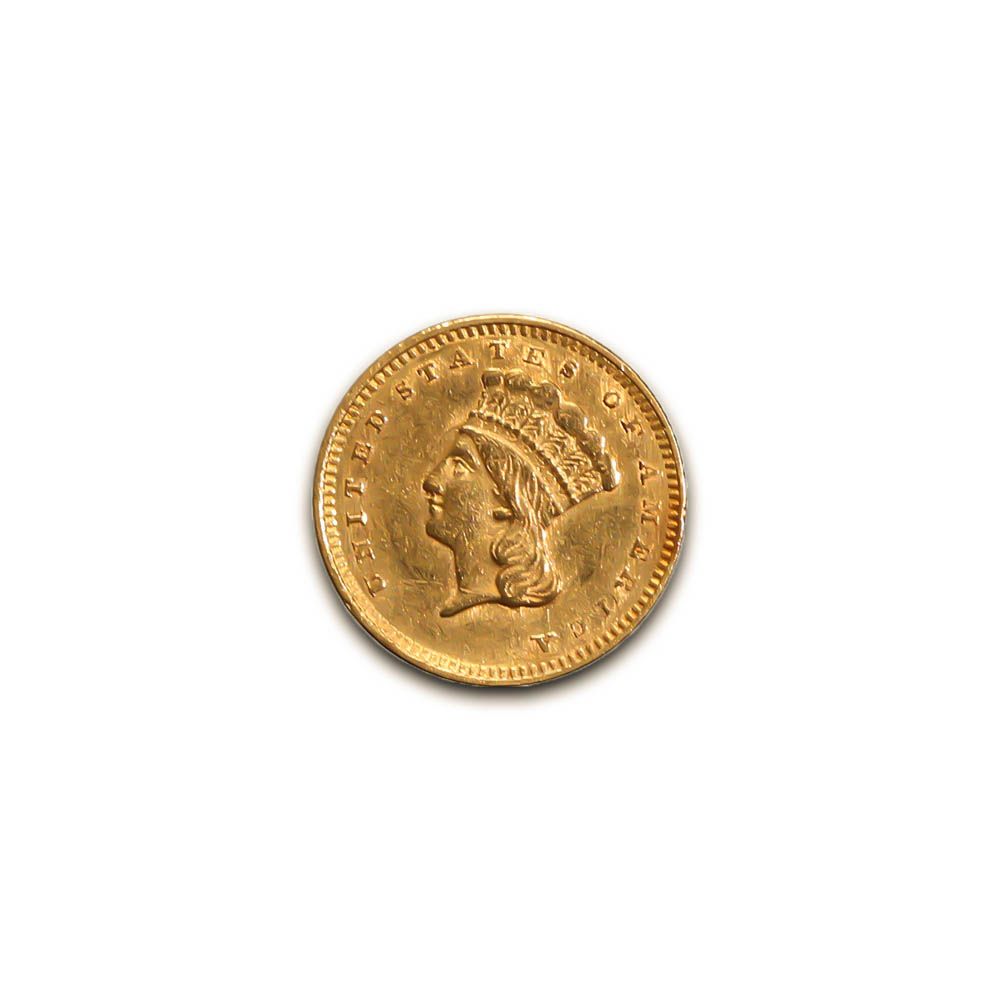 Lot 95: Early Gold Bullion$1 Liberty Gold ExtraFine to AU
