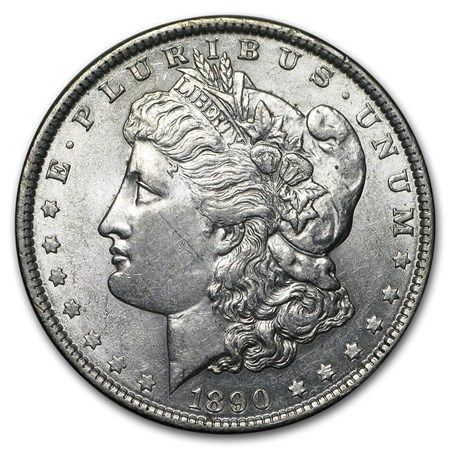Lot 101: 1890- MS-61+ Morgan Dollar-Non Graded