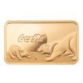 Lot 131: 5 gram Gold Bar - PAMP Coca-Cola Polar Bear
