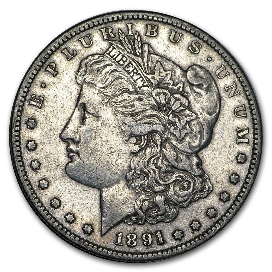 Lot 149: 1891-S MS-61+ Morgan Dollar-Non Graded