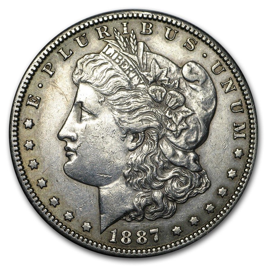 Lot 159: 1887-S MS-61+ Morgan Dollar-Non Graded