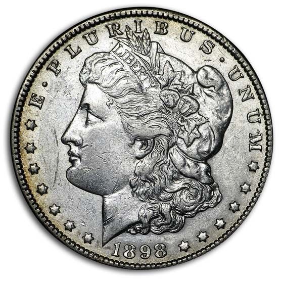 Lot 193: 1898-O MS-62+ Morgan Dollar-Non Graded