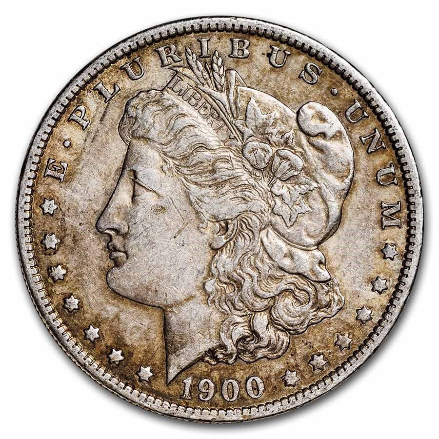 Lot 199: 1900-OMS-62+ Morgan Dollar-Non Graded
