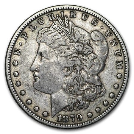 Lot 58: 1879- MS-62+ Morgan Dollar-Non Graded