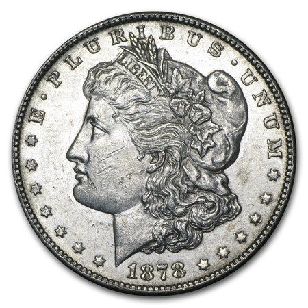 Lot 61: 1878-S MS-61+ Morgan Dollar-Non Graded