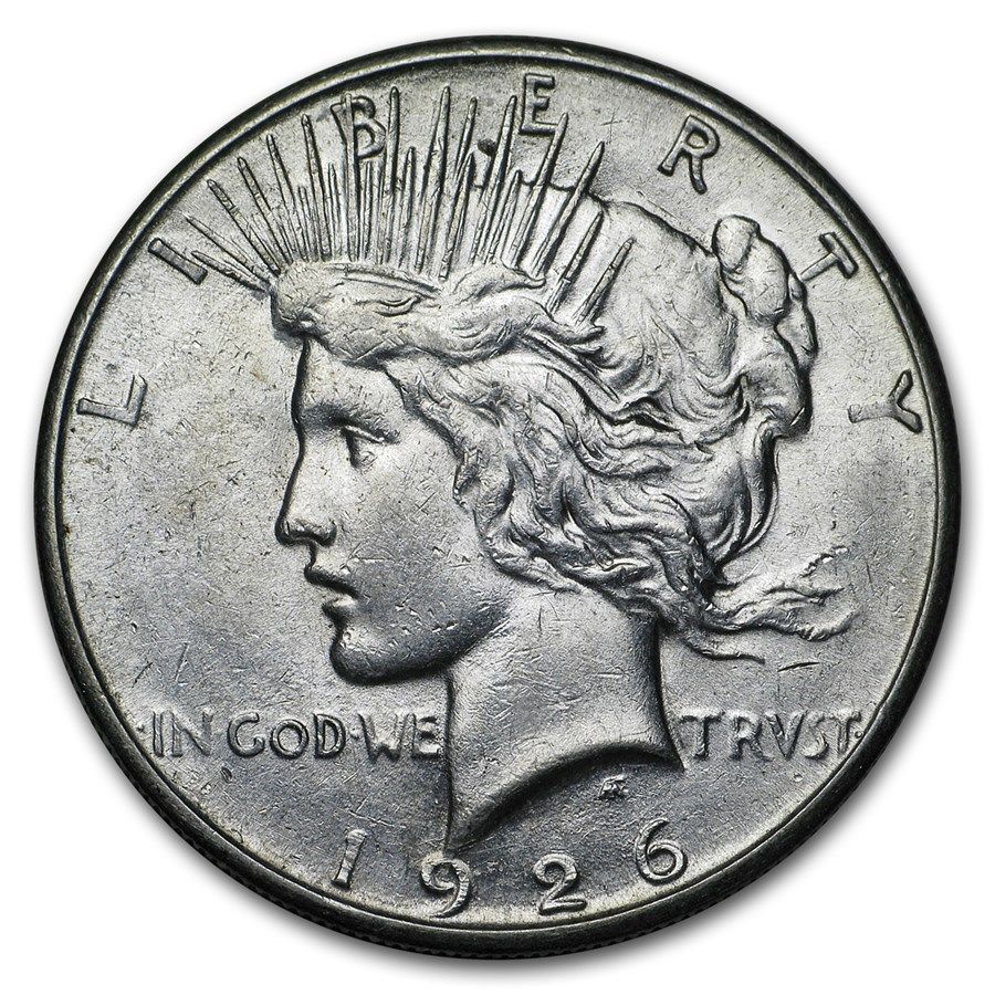 Lot 81: 1926-S MS-61+ Peace Dollar-Non Graded