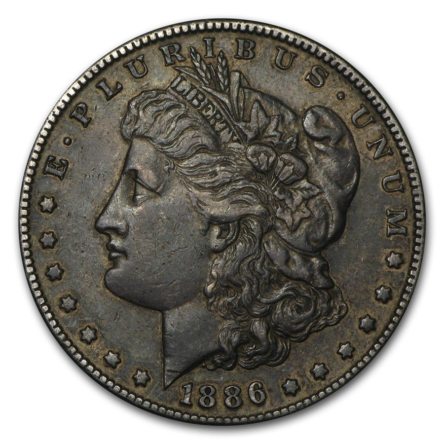 Lot 86: 1886-S Morgan Dollar Cracked From Roll