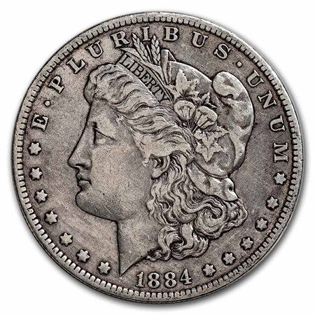 Lot 99: 1884-O MS-62+ Morgan Dollar-Non Graded