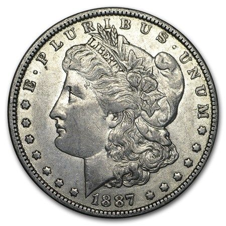 Lot 122: 1887-O MS-61+ Morgan Dollar-Non Graded