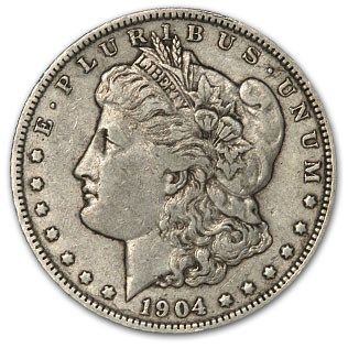 Lot 141: 1904-O MS-62+ Morgan Dollar-Non Graded