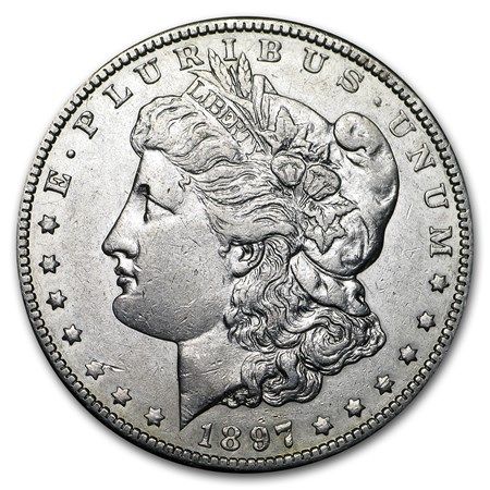 Lot 160: 1897-O Morgan Dollar Cracked From Roll