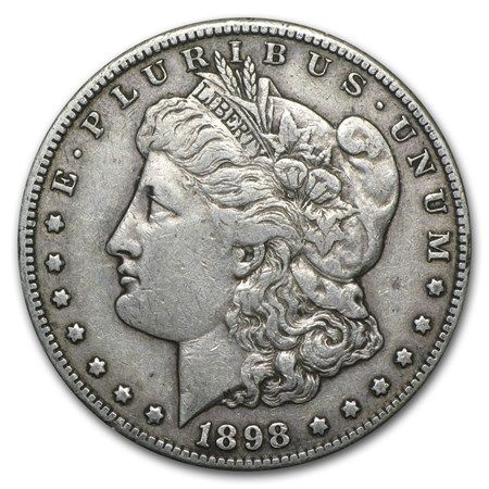 Lot 167: 1898-S MS-61+ Morgan Dollar-Non Graded