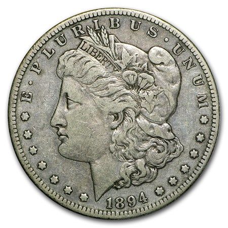 Lot 180: 1894-S Morgan Dollar Cracked From Roll