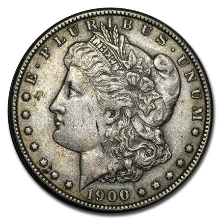 Lot 53: 1900- MS-62+ Morgan Dollar-Non Graded