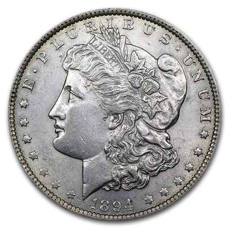 Lot 65: 1894- Morgan Dollar Cracked From Roll