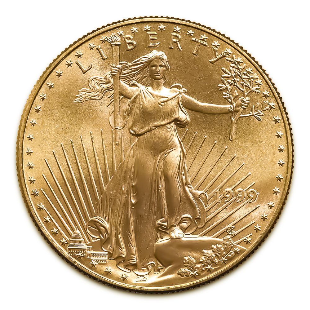 Lot 71: 1999 American Gold Eagle 1/4 oz Uncirculated