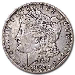 Lot 72: 1882-O MS-62+ Morgan Dollar-Non Graded
