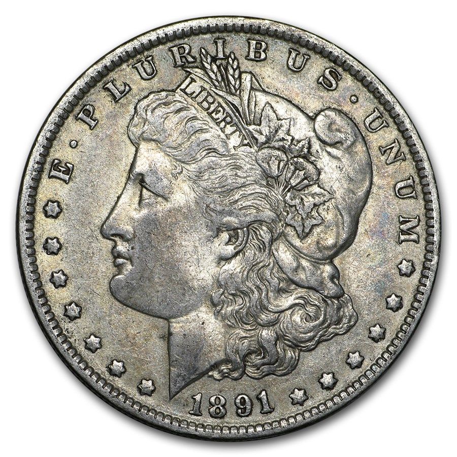 Lot 90: 1891-O MS-61+ Morgan Dollar-Non Graded