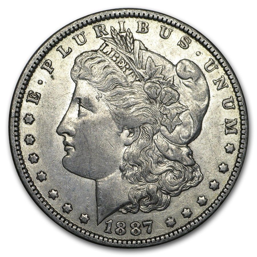 Lot 87: 1887-O MS-62+ Morgan Dollar-Non Graded