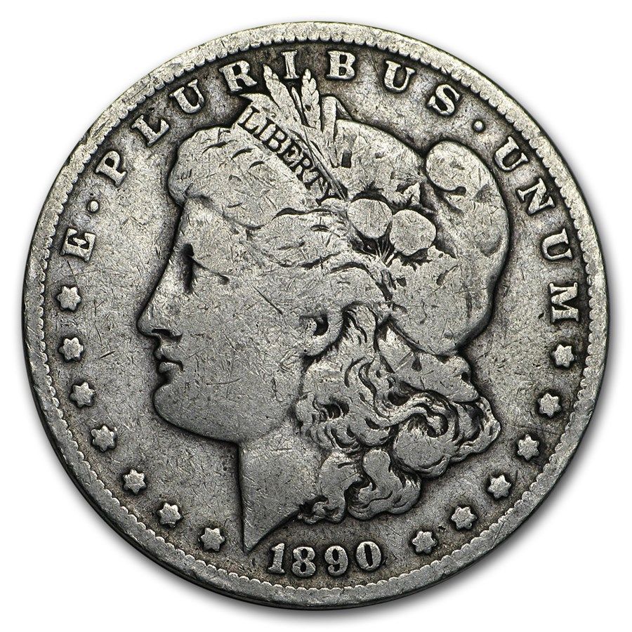 Lot 92: Morgan Silver Dollar G-VG 1890-O