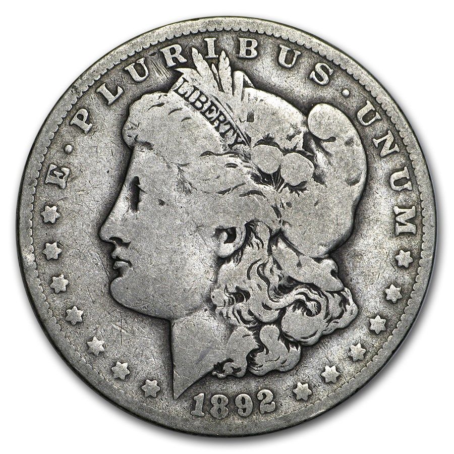 Lot 112: Morgan Silver Dollar G-VG 1892-O