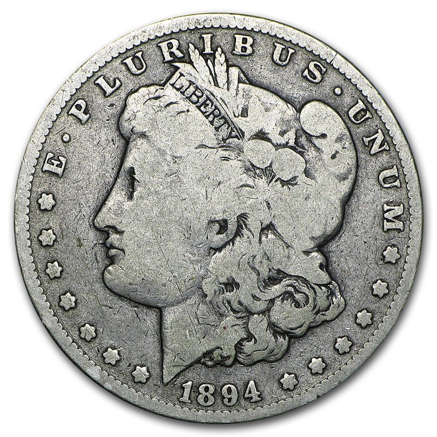Lot 126: Morgan Silver Dollar G-VG 1894-O