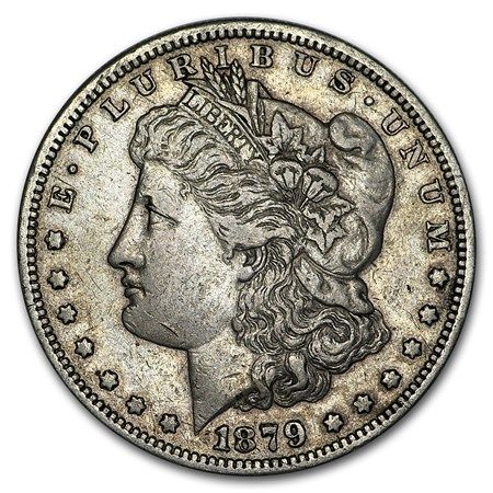 Lot 135: 1879-S MS-62+ Morgan Dollar-Non Graded