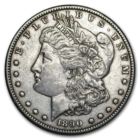 Lot 56: 1890-S MS-61+ Morgan Dollar-Non Graded