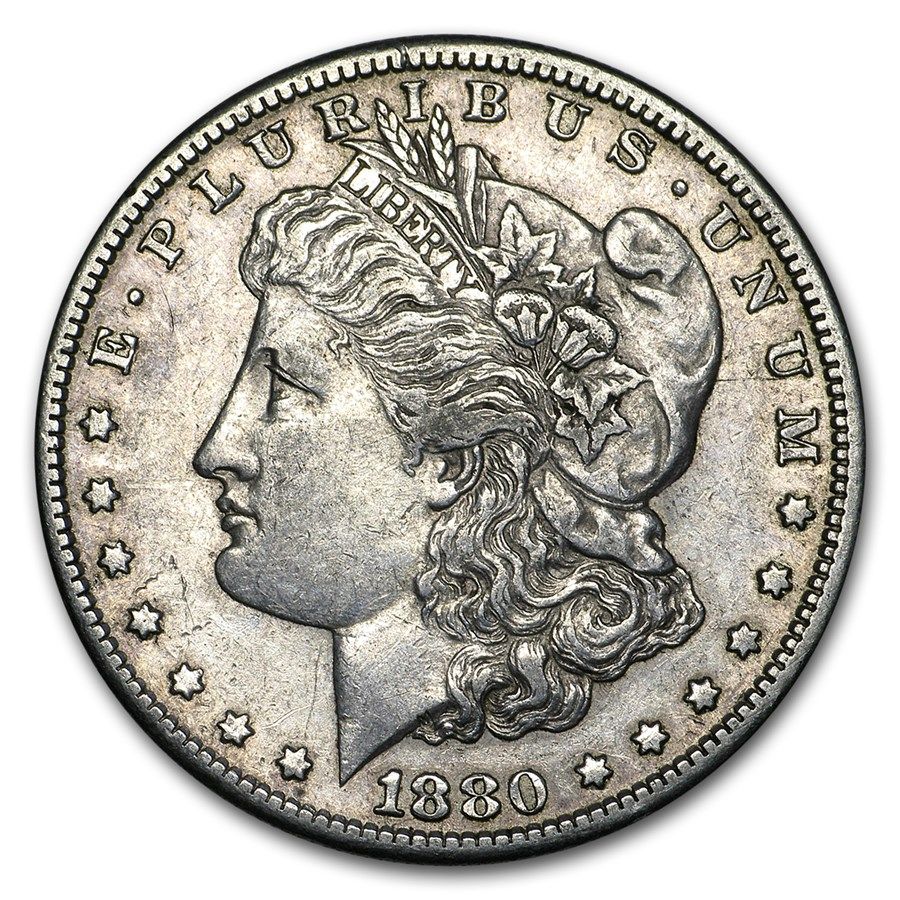 Lot 91: 1880-S MS-62+ Morgan Dollar-Non Graded