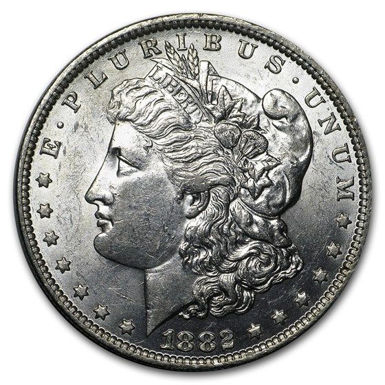 Lot 69: 1882-O MS-62+ Morgan Dollar-Non Graded